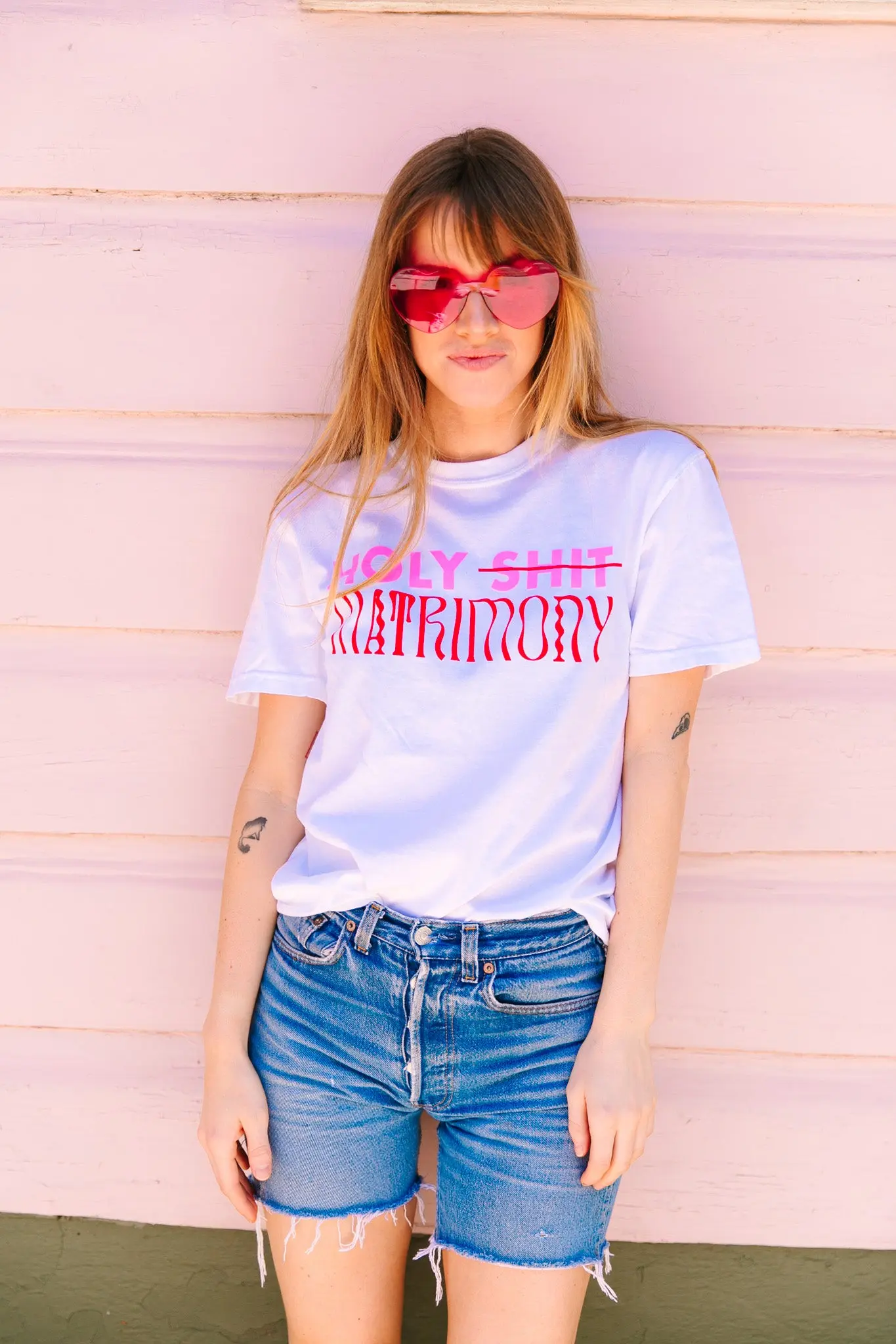 Holy Shit Matrimony Party Tee - Image 5