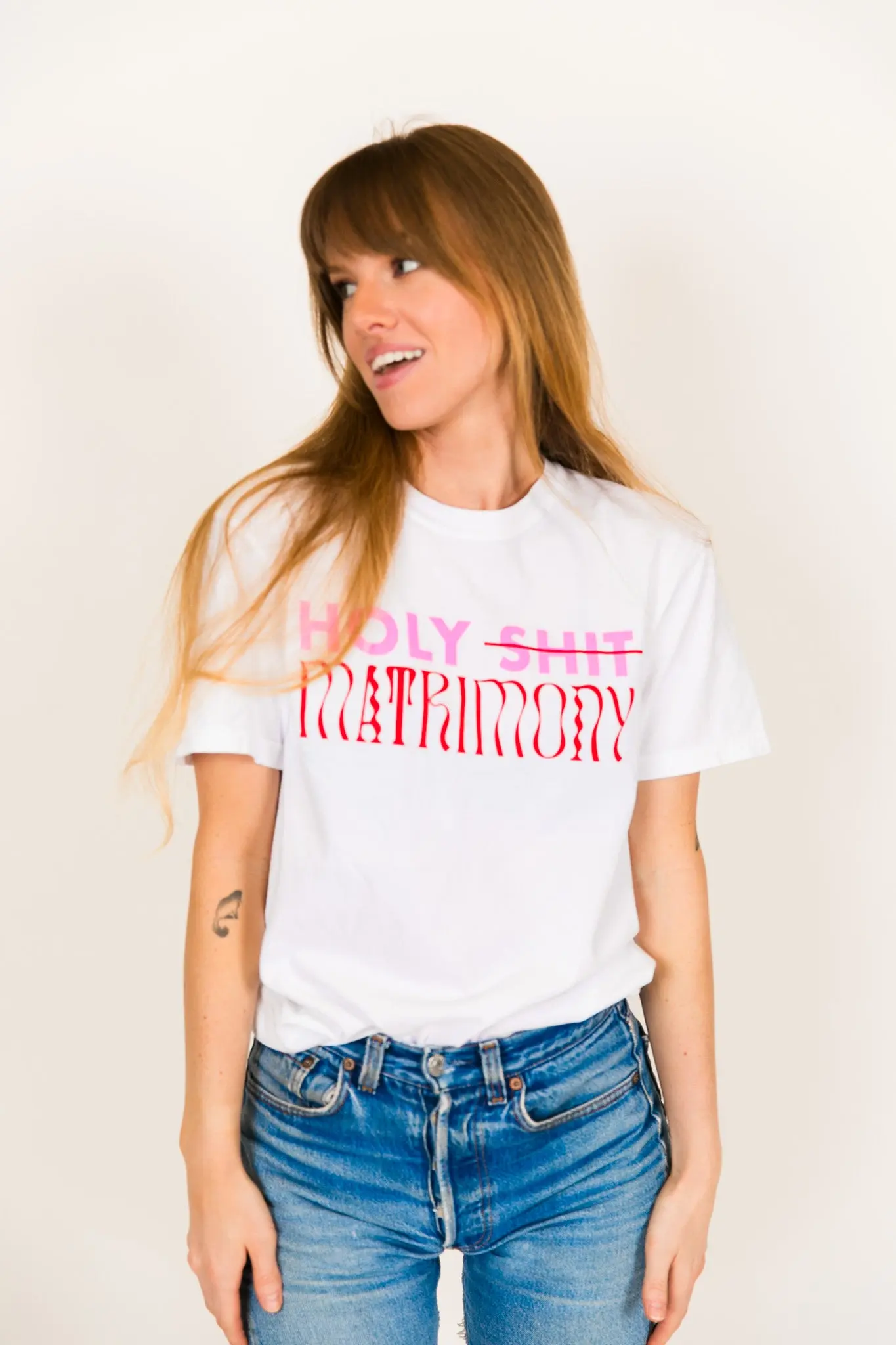 Holy Shit Matrimony Party Tee - Image 6