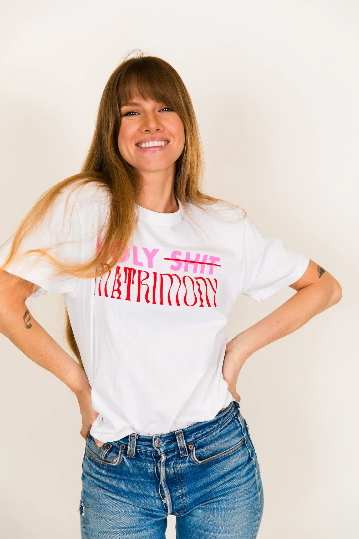 Holy Shit Matrimony Party Tee - Image 9