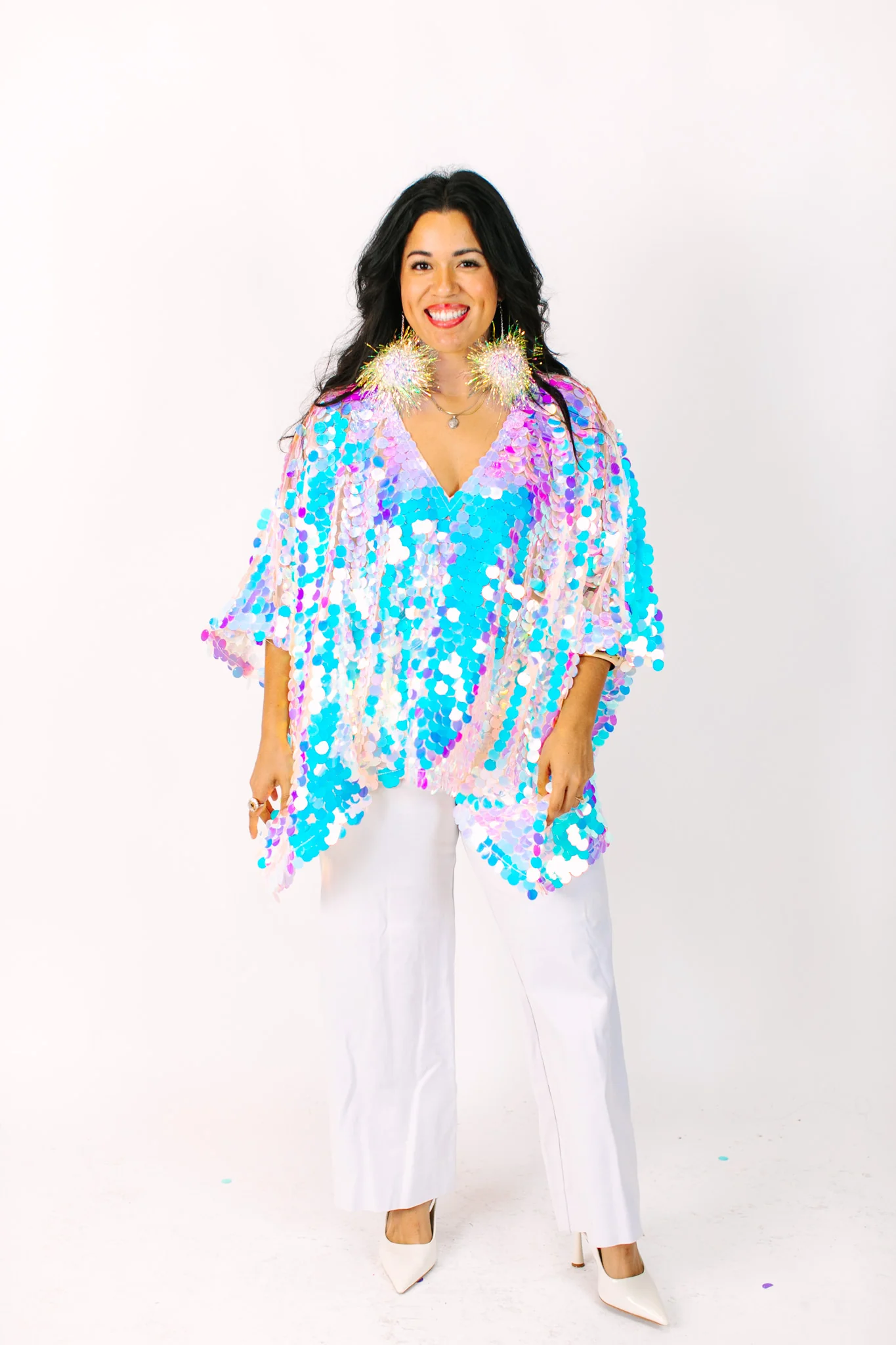 Iridescent Paillette Tunic - Image 4