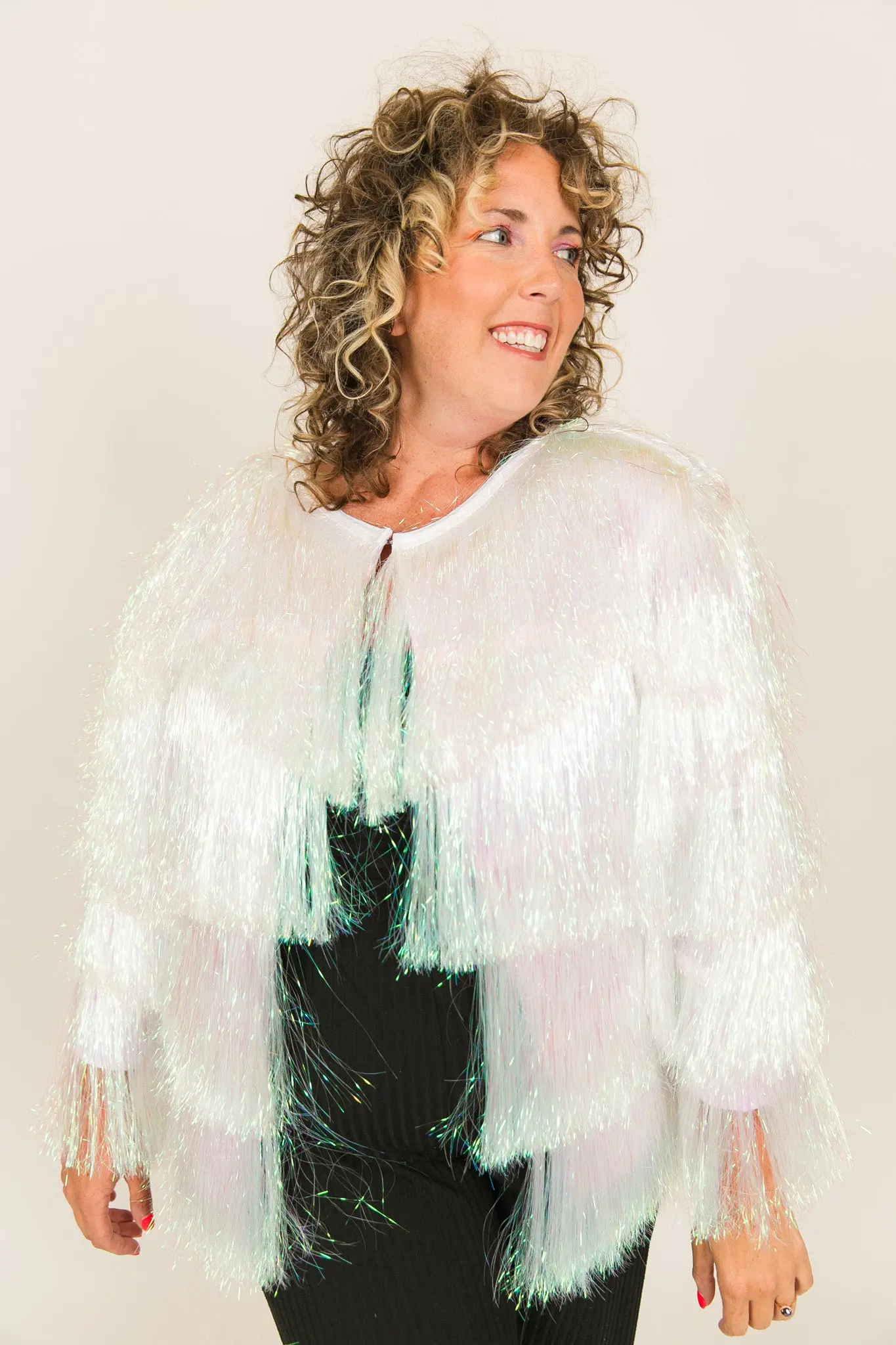 Iridescent Totally Tinsel Jacket - Image 10