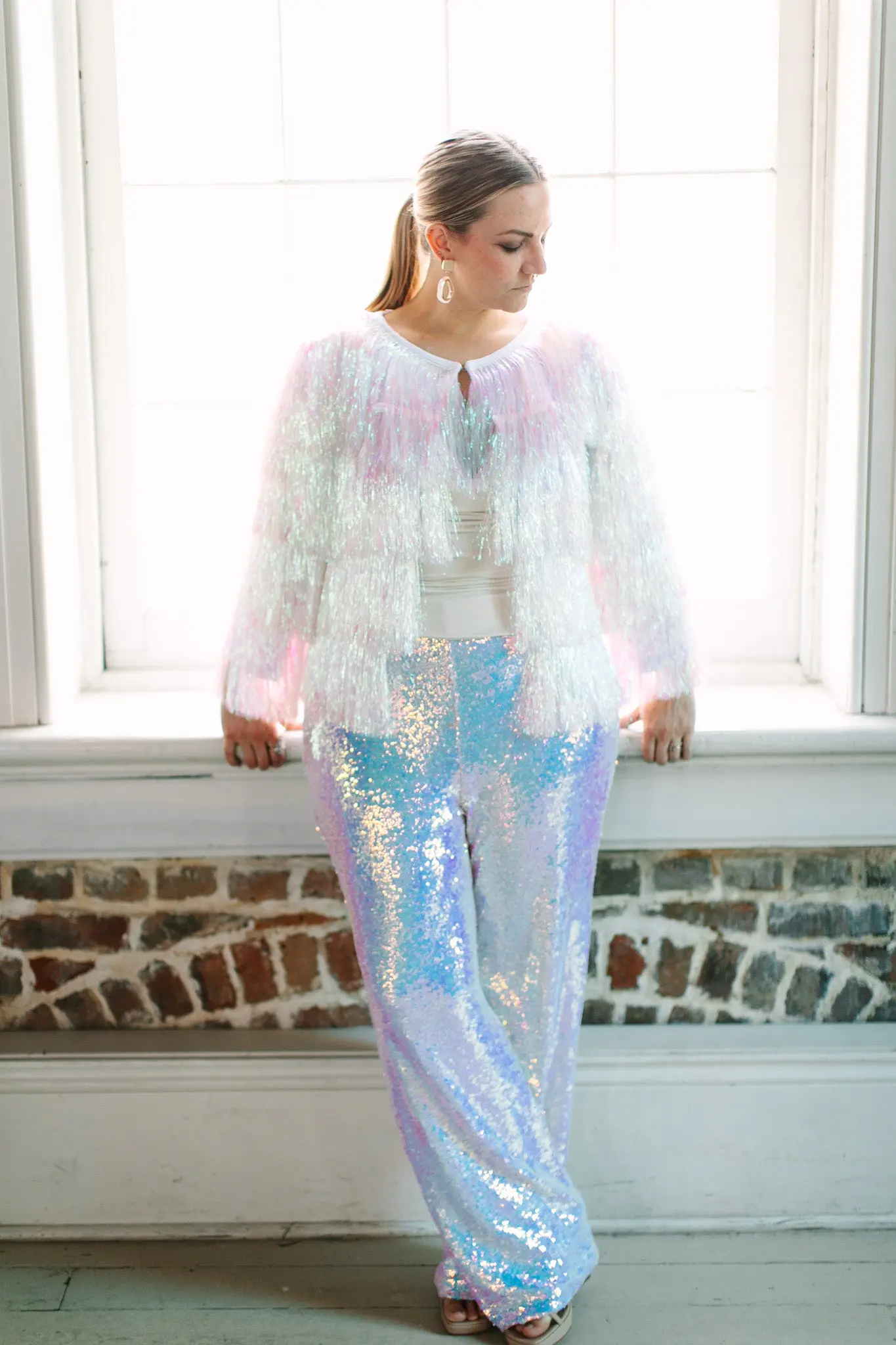 Iridescent Totally Tinsel Jacket - Image 11
