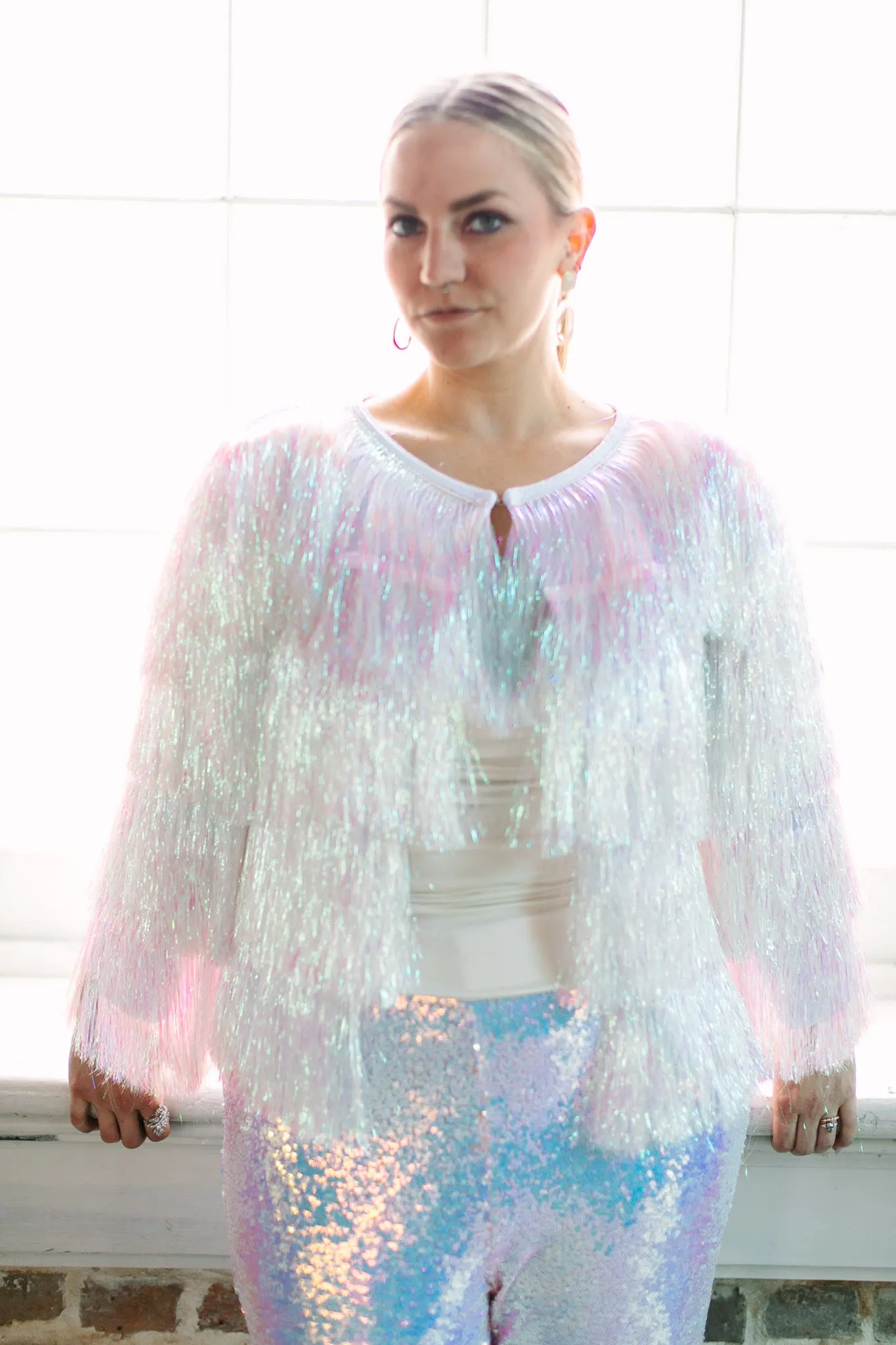Iridescent Totally Tinsel Jacket - Image 13