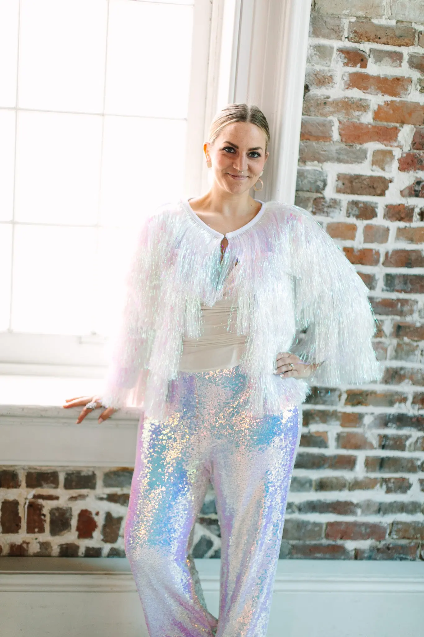 Iridescent Totally Tinsel Jacket - Image 14