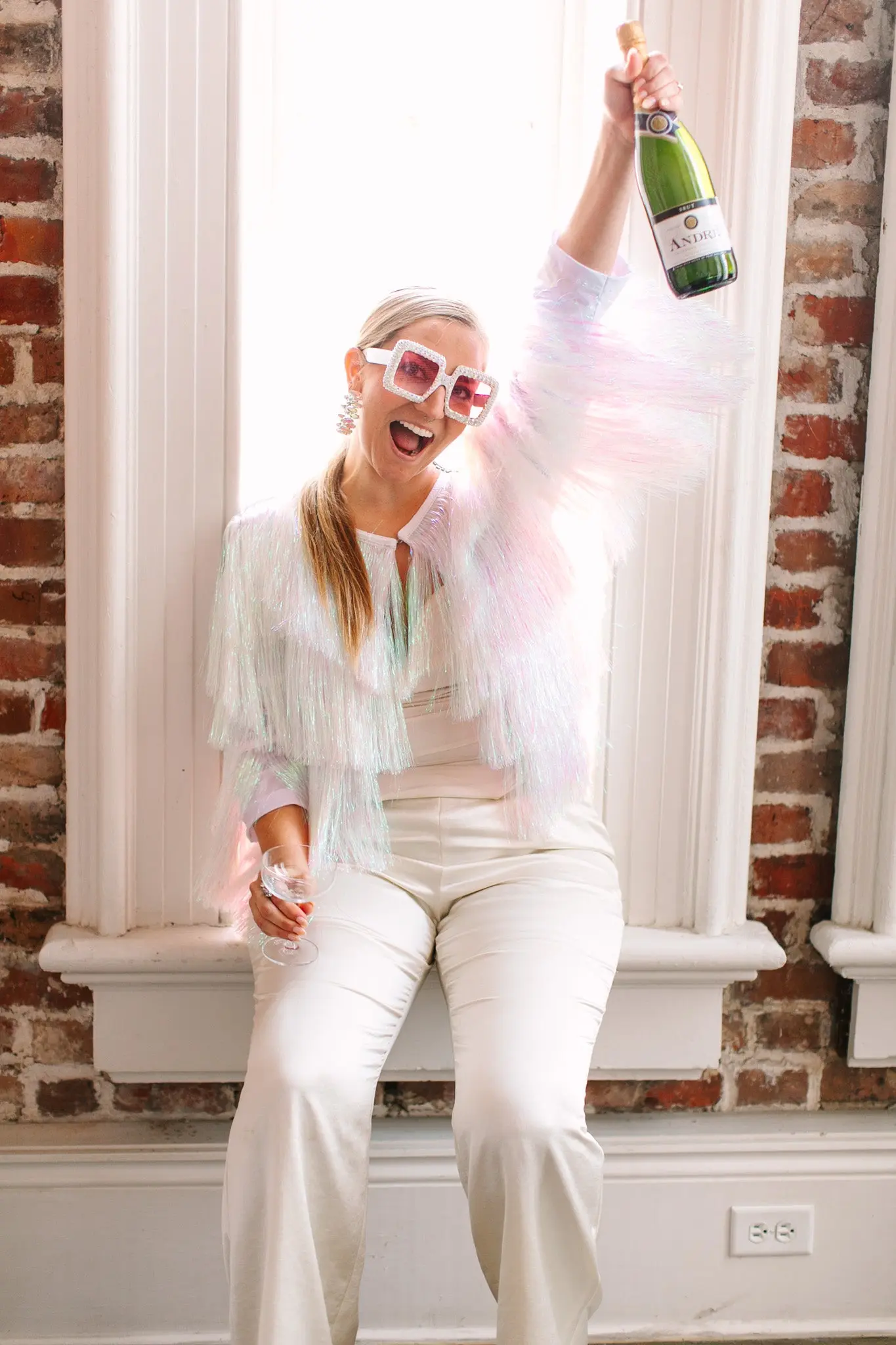 Iridescent Totally Tinsel Jacket - Image 5