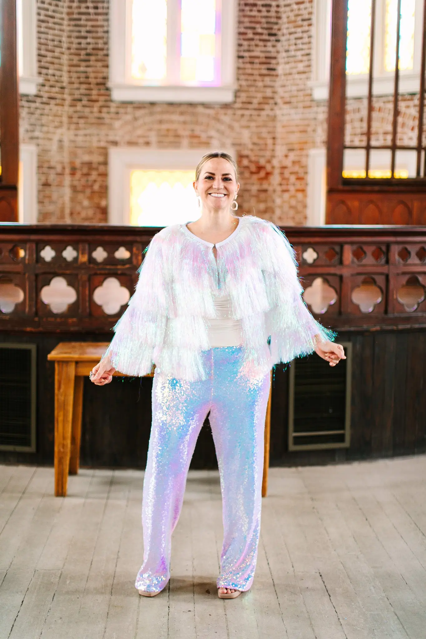 Iridescent Totally Tinsel Jacket - Image 9