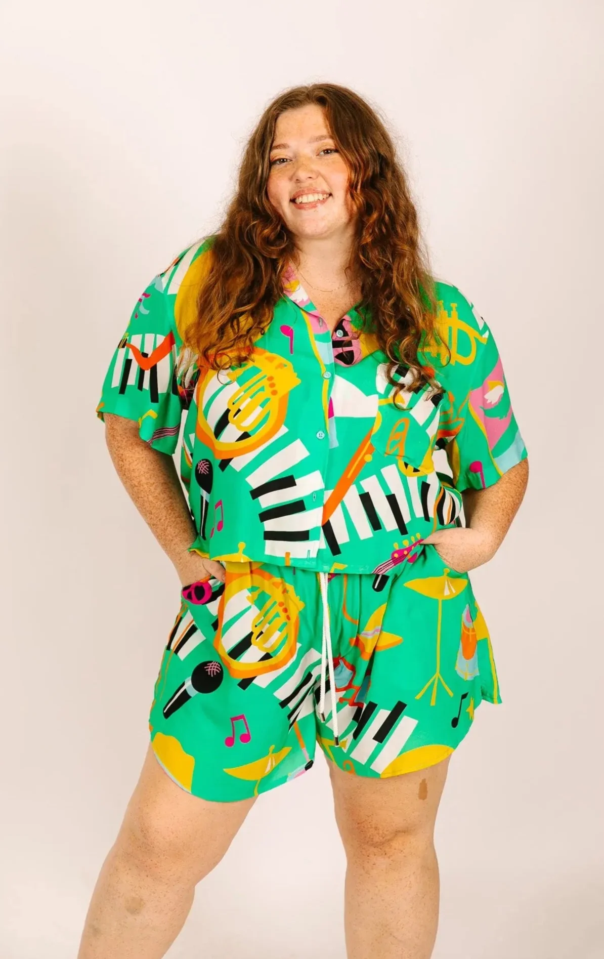 Jazzy Instrument BADDIE Shorts