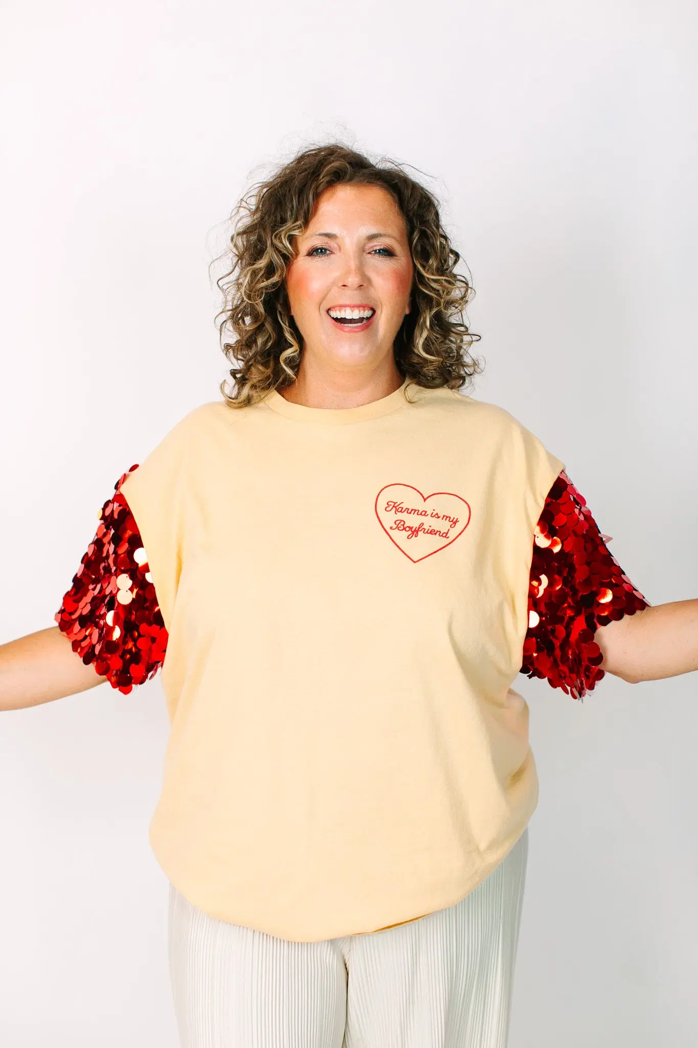 Karma Is My Boyfriend Party Tee - Image 4