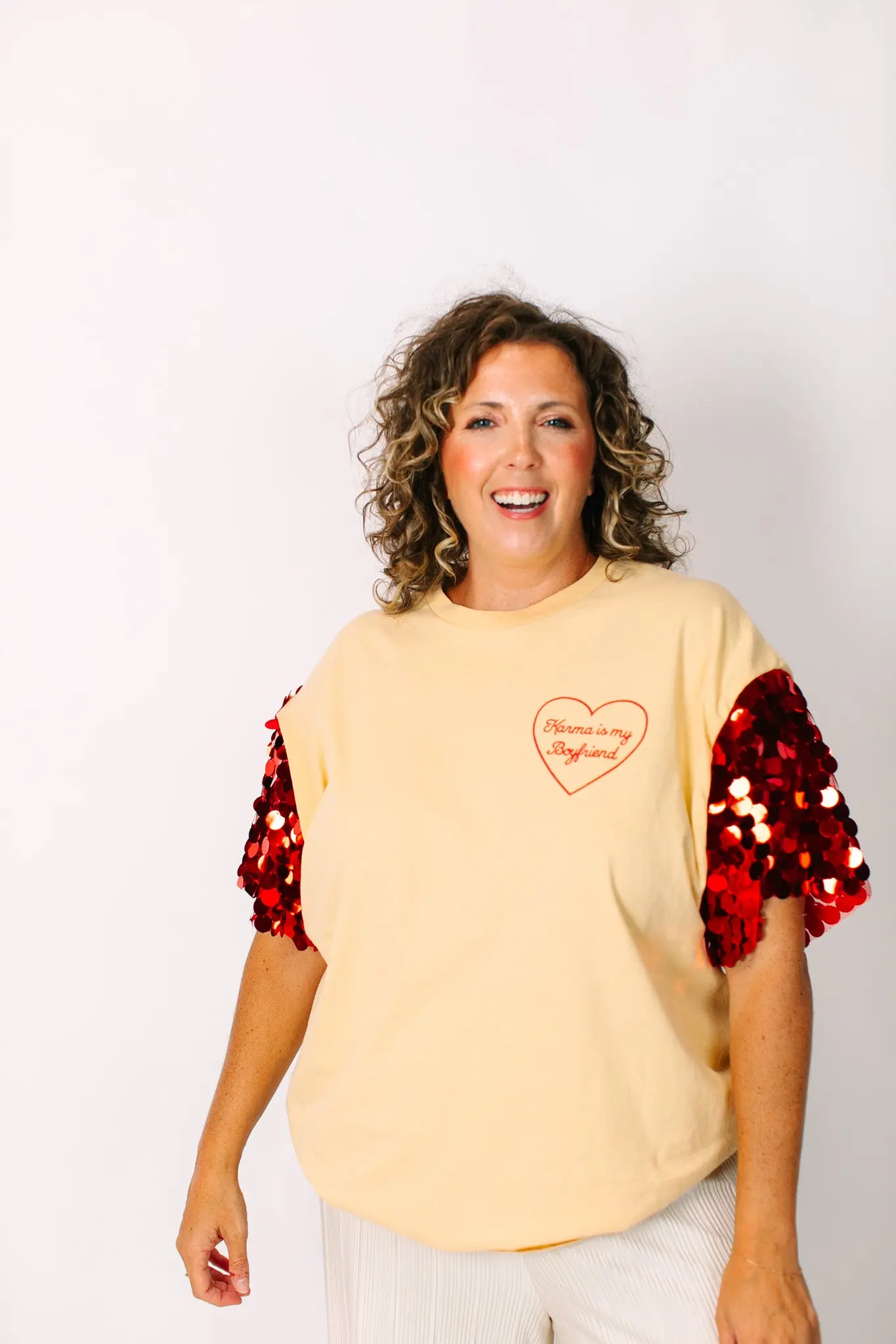 Karma Is My Boyfriend Party Tee - Image 6