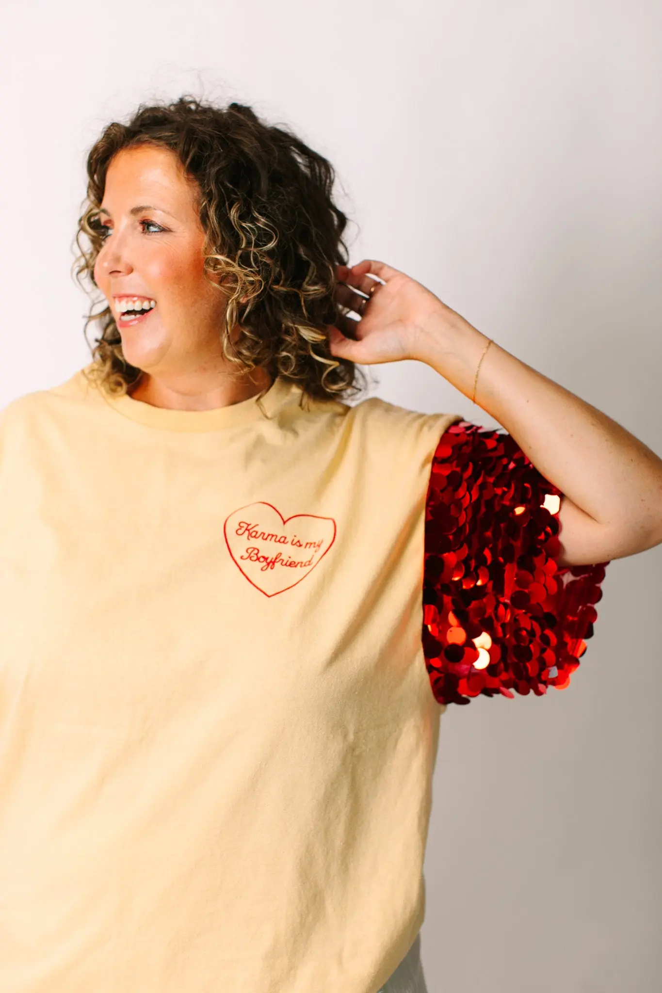 Karma Is My Boyfriend Party Tee - Image 8