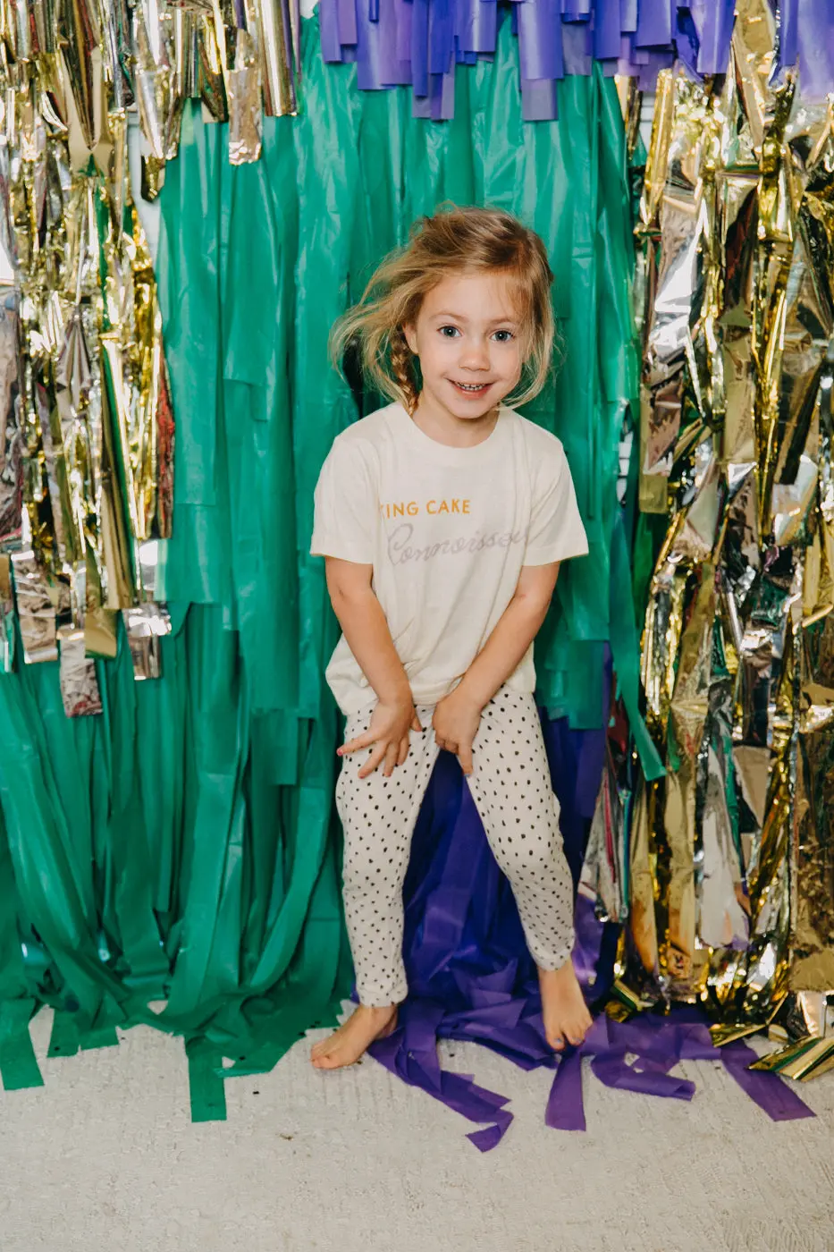 King Cake Connoisseur Children's T-shirt