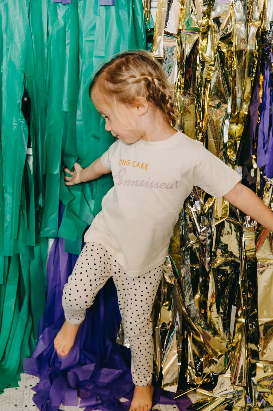 King Cake Connoisseur Children's T-shirt - Image 2