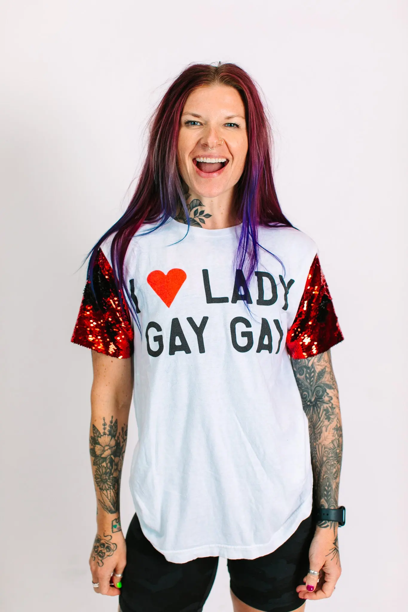 Lady Gay Gay Party Tee - Image 2