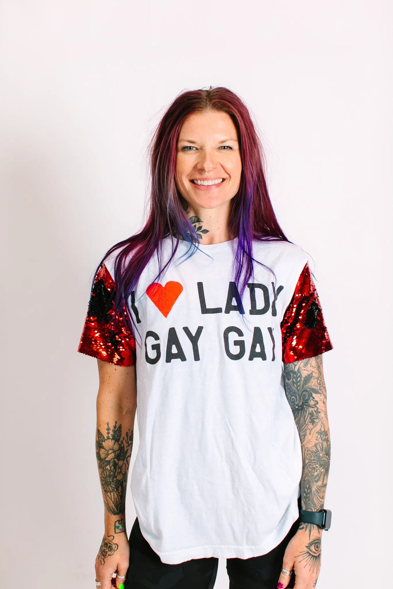 Lady Gay Gay Party Tee - Image 3