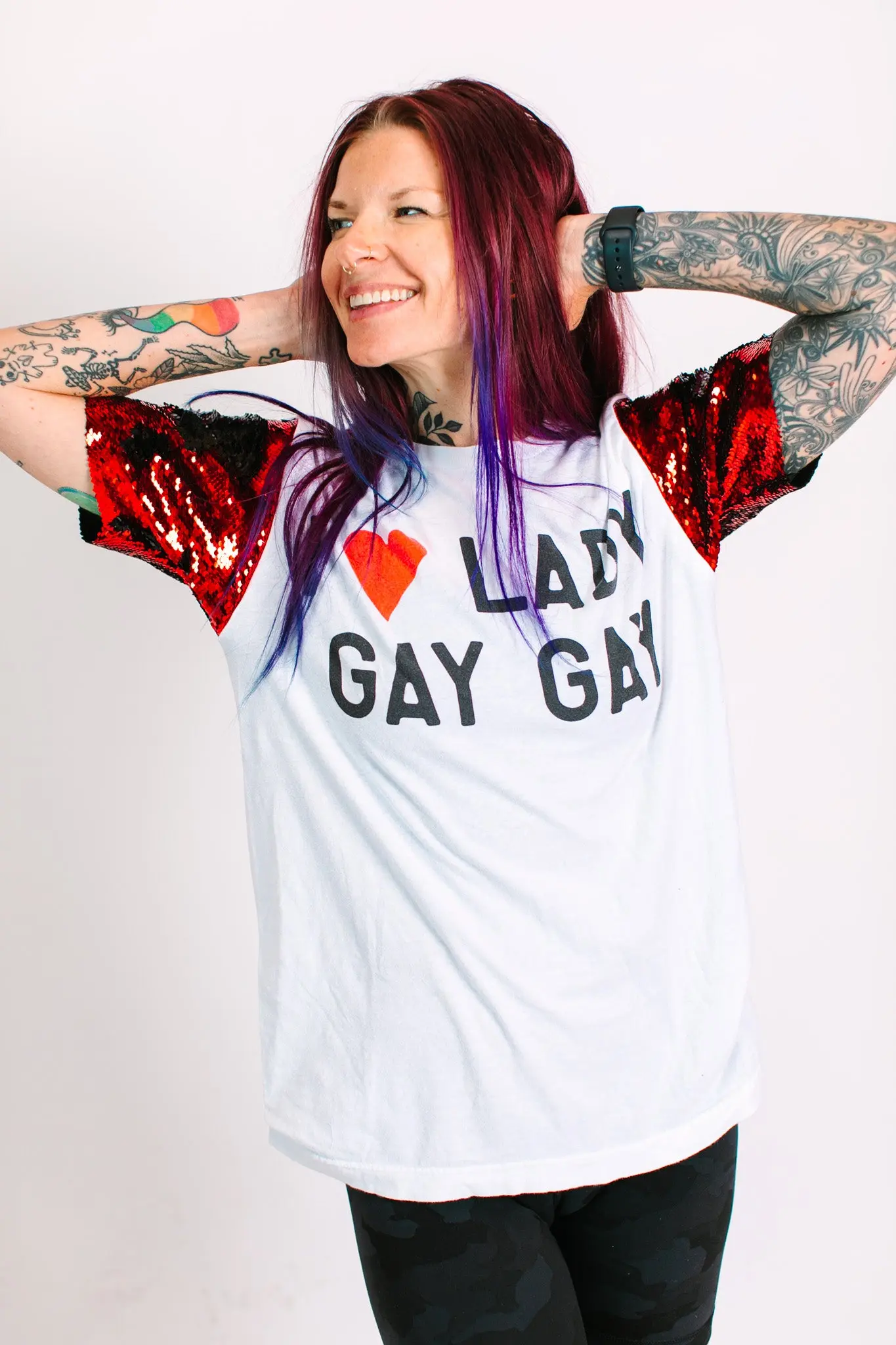 Lady Gay Gay Party Tee - Image 4