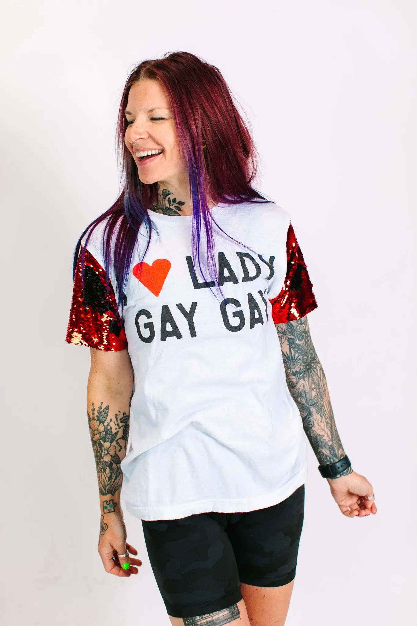 Lady Gay Gay Party Tee - Image 5