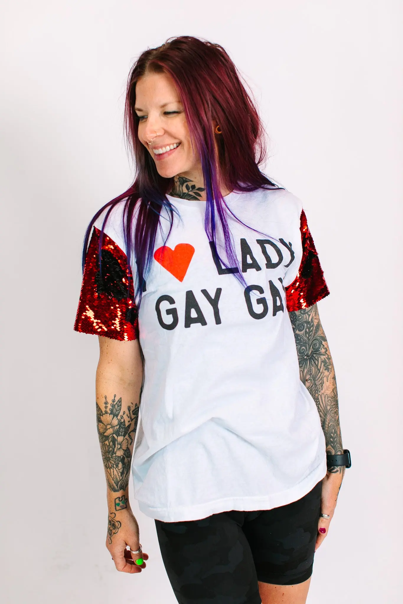 Lady Gay Gay Party Tee - Image 6