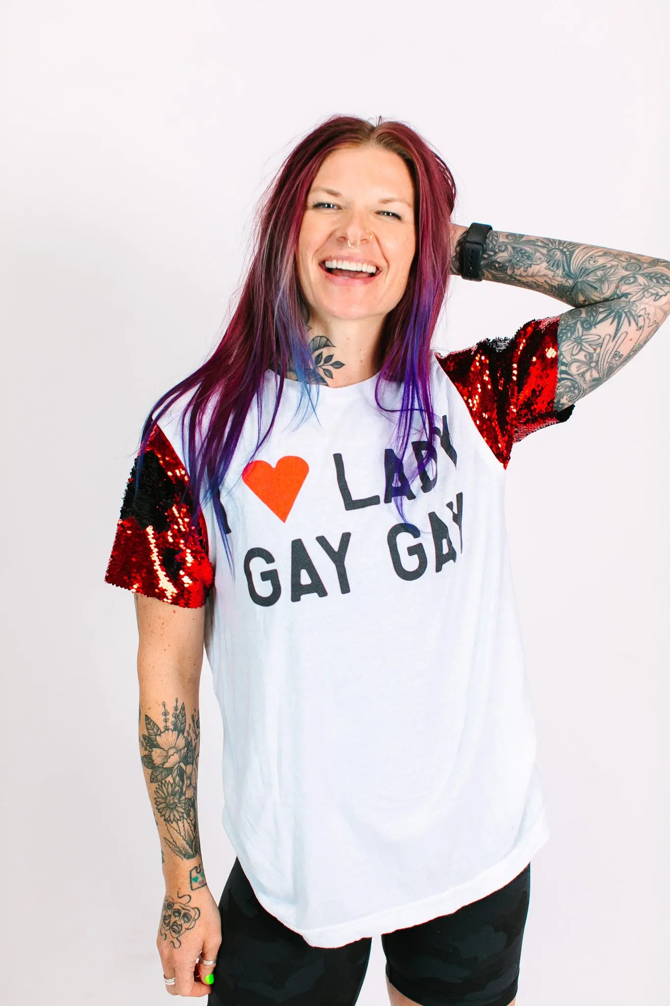 Lady Gay Gay Party Tee - Image 8