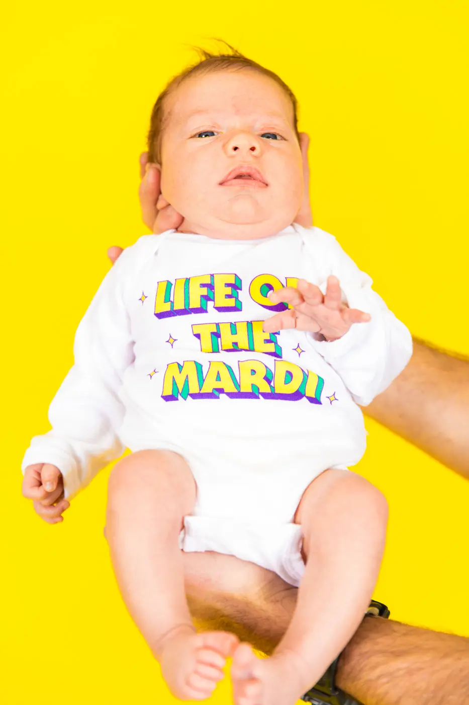 Life of the Mardi Baby Onesie - Image 2