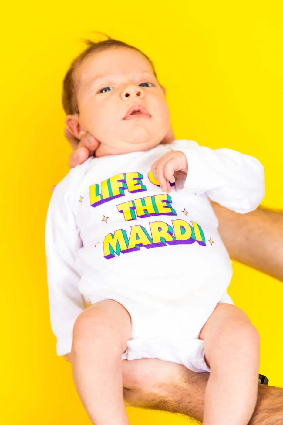 Life of the Mardi Baby Onesie - Image 3