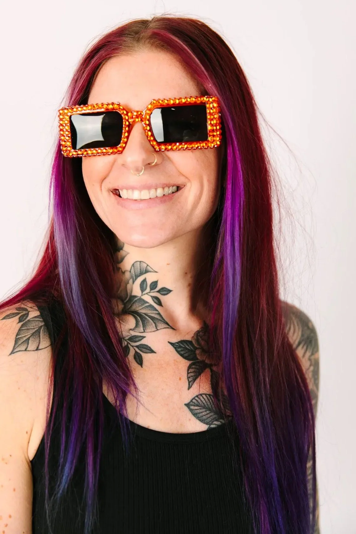 Orange Square Sunnies - Image 4