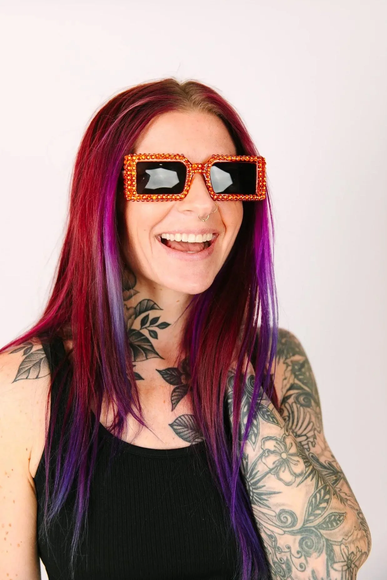 Orange Square Sunnies - Image 6