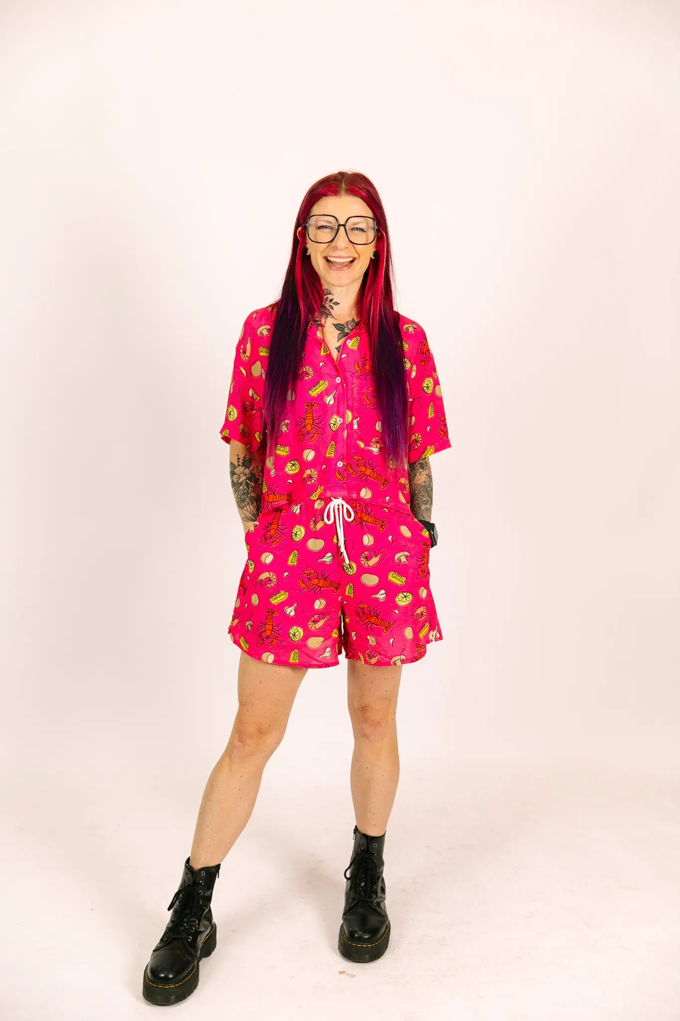 Pink Crawfish BADDIE Shorts - Image 10