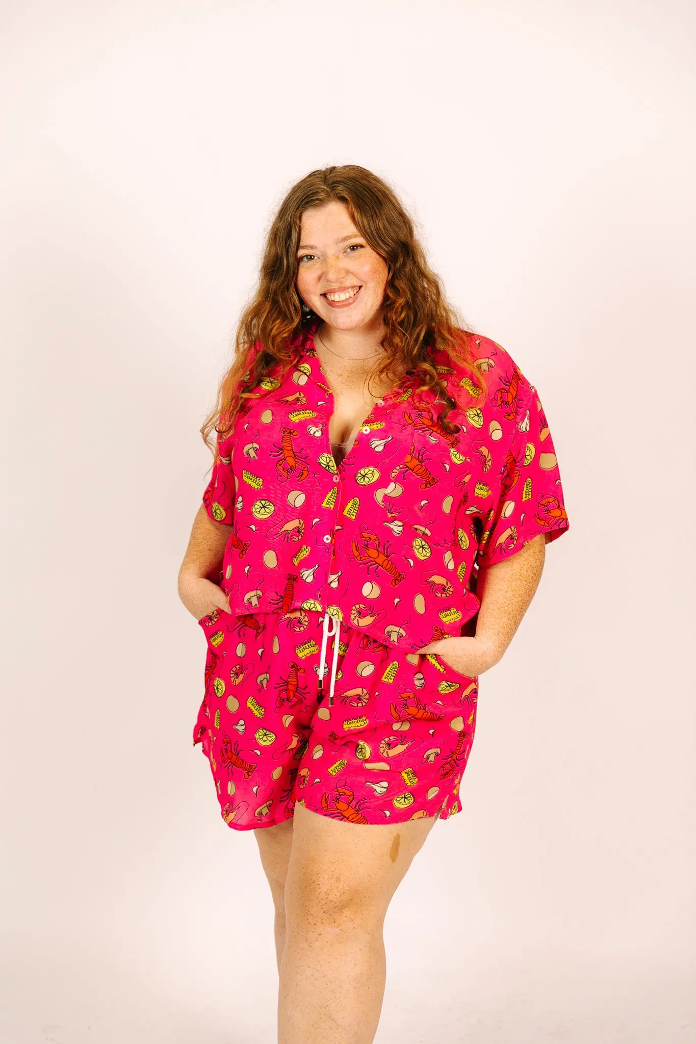 Pink Crawfish BADDIE Shorts - Image 5