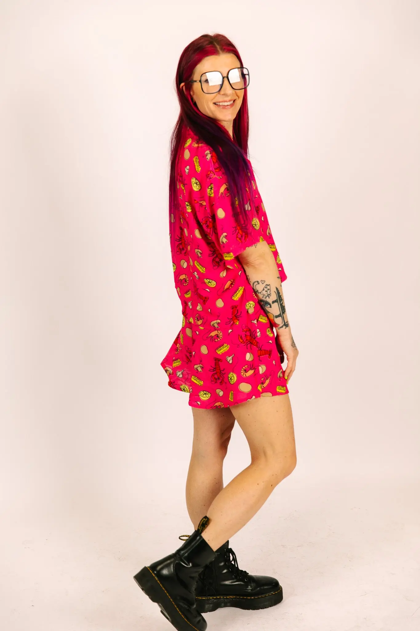 Pink Crawfish BADDIE Shorts - Image 7