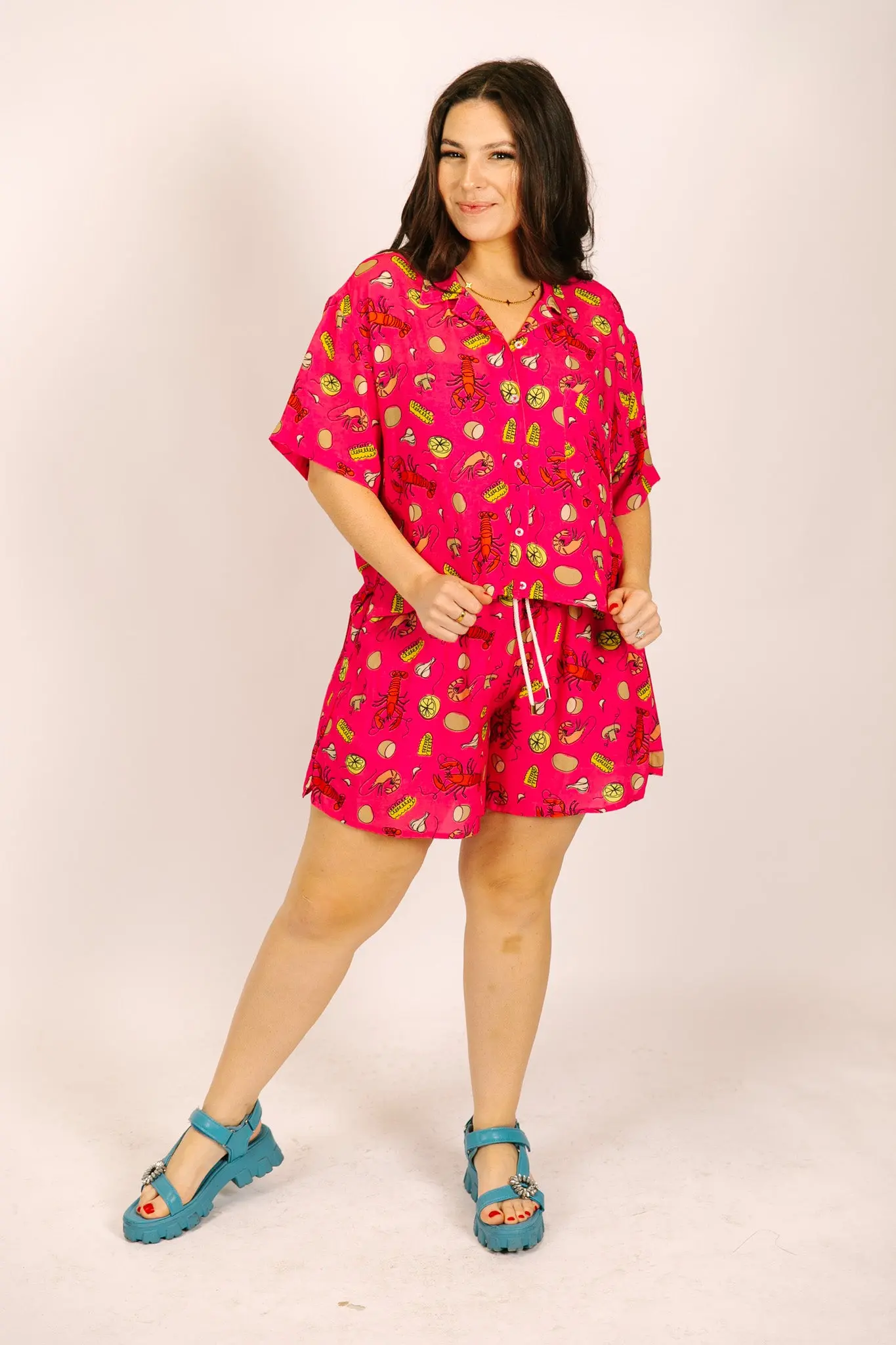 Pink Crawfish BADDIE Shorts - Image 9