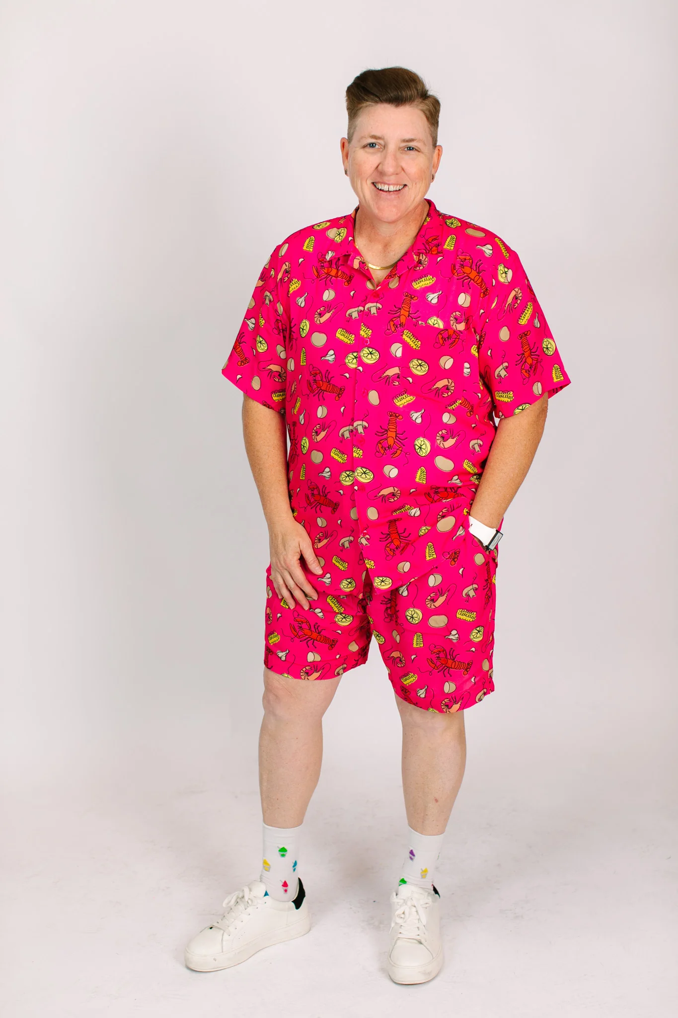 Pink Crawfish DADDY Shirt - Image 5