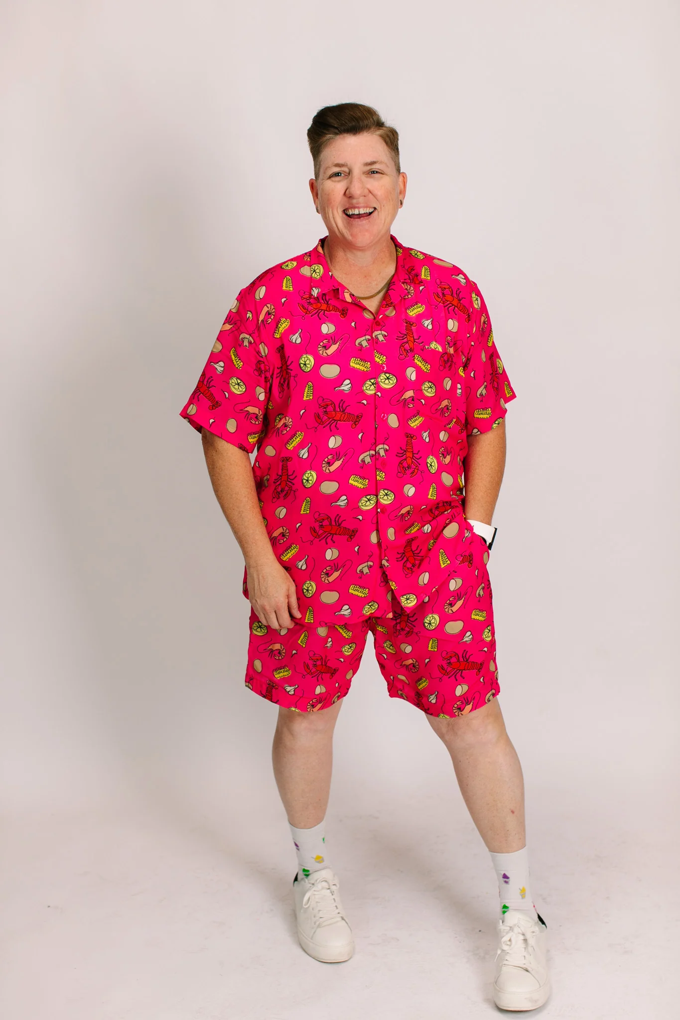 Pink Crawfish DADDY Shorts - Image 11