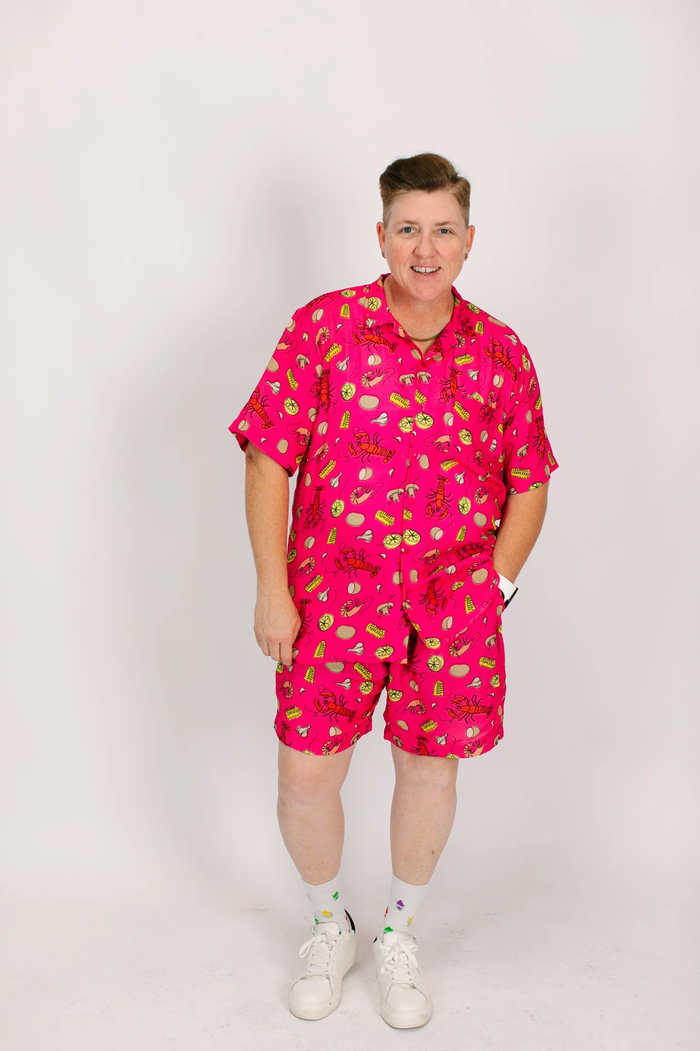 Pink Crawfish DADDY Shorts - Image 17