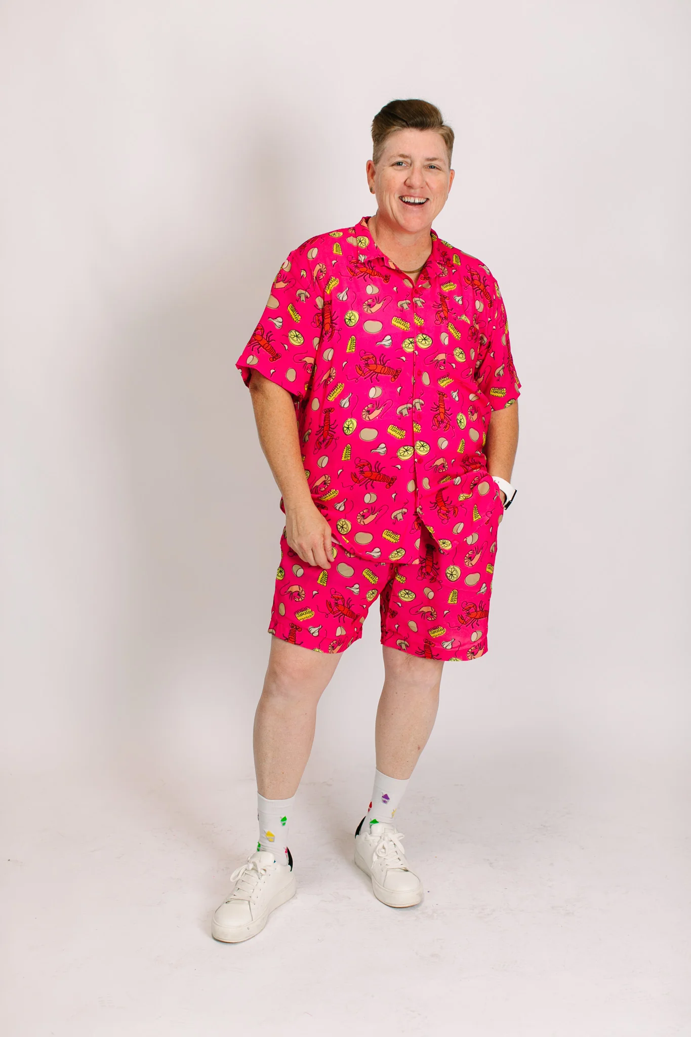 Pink Crawfish DADDY Shorts - Image 8