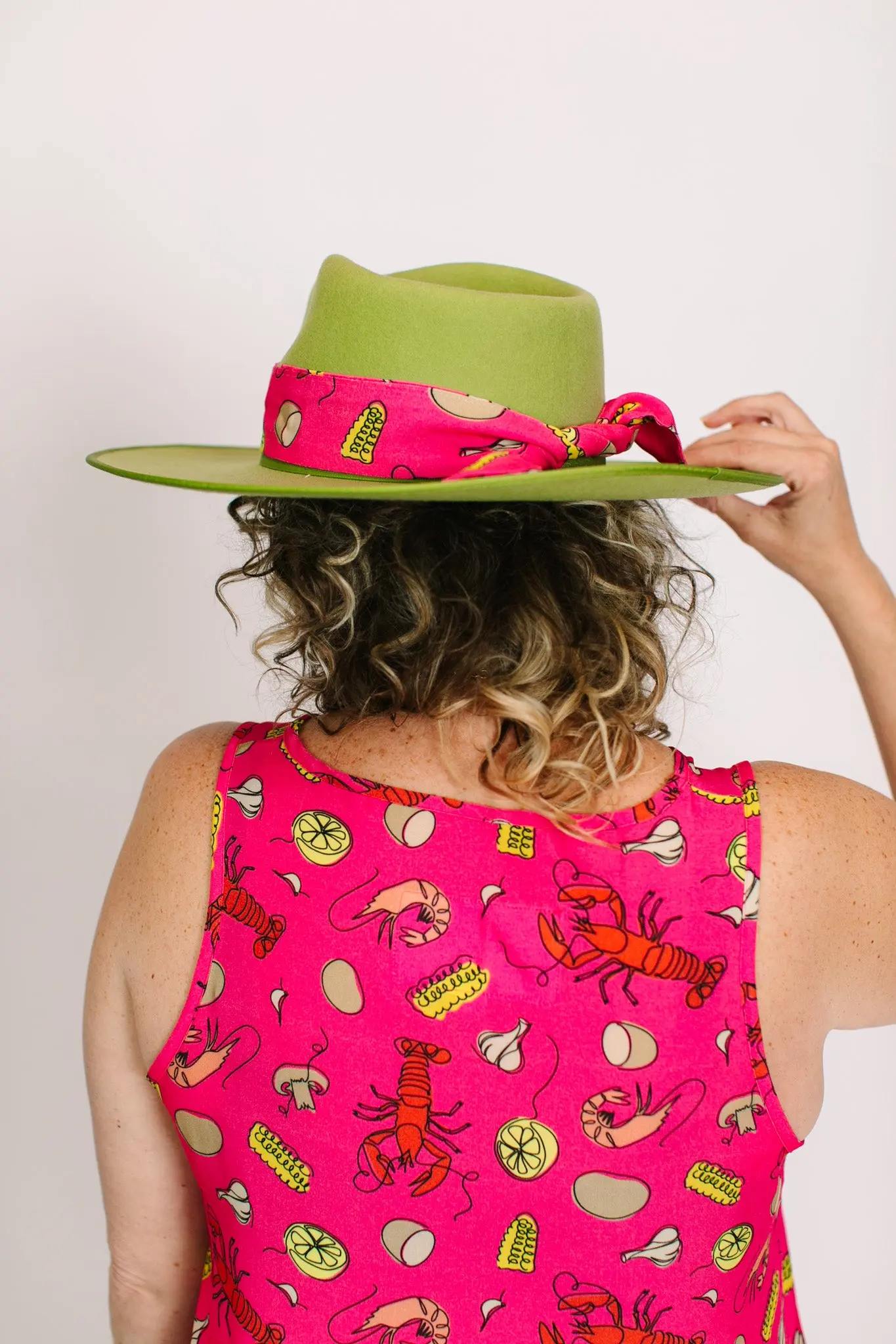 Pink Crawfish Hatband - Image 3