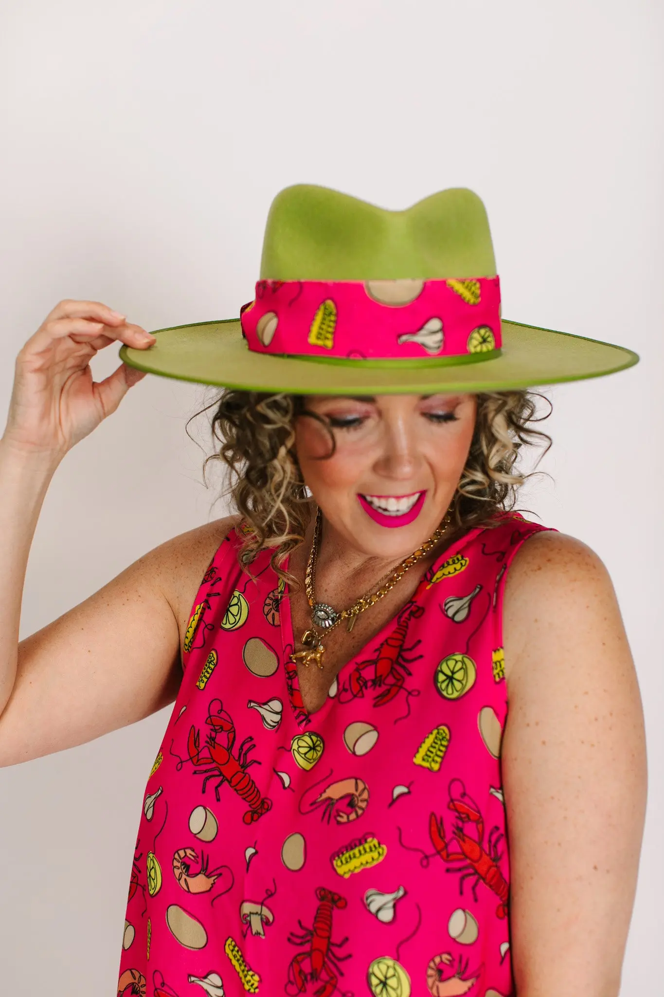 Pink Crawfish Hatband - Image 4