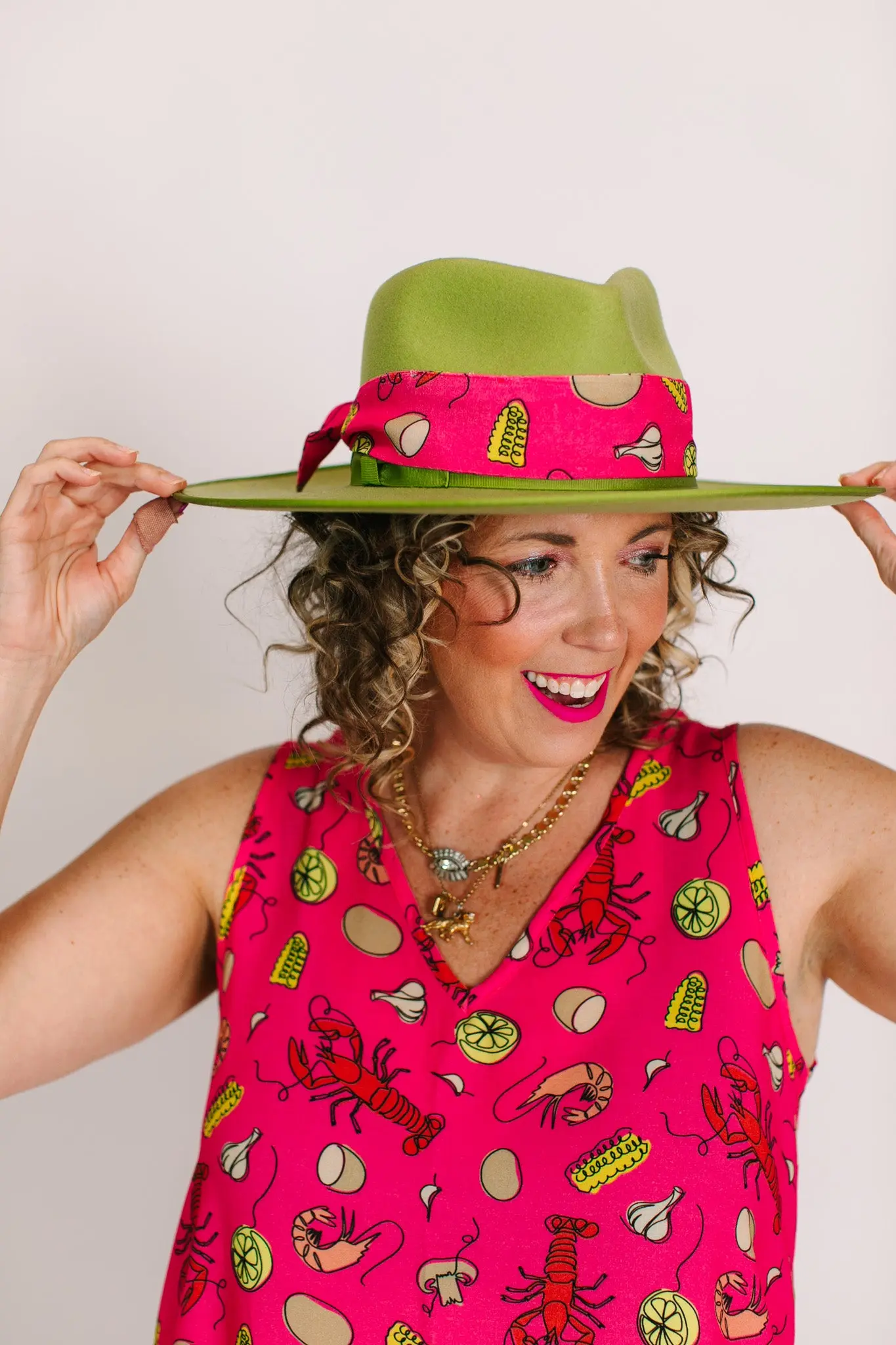 Pink Crawfish Hatband - Image 6