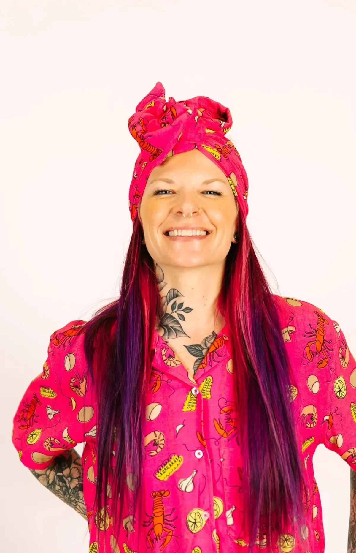 Pink Crawfish Party Wrap - Image 3