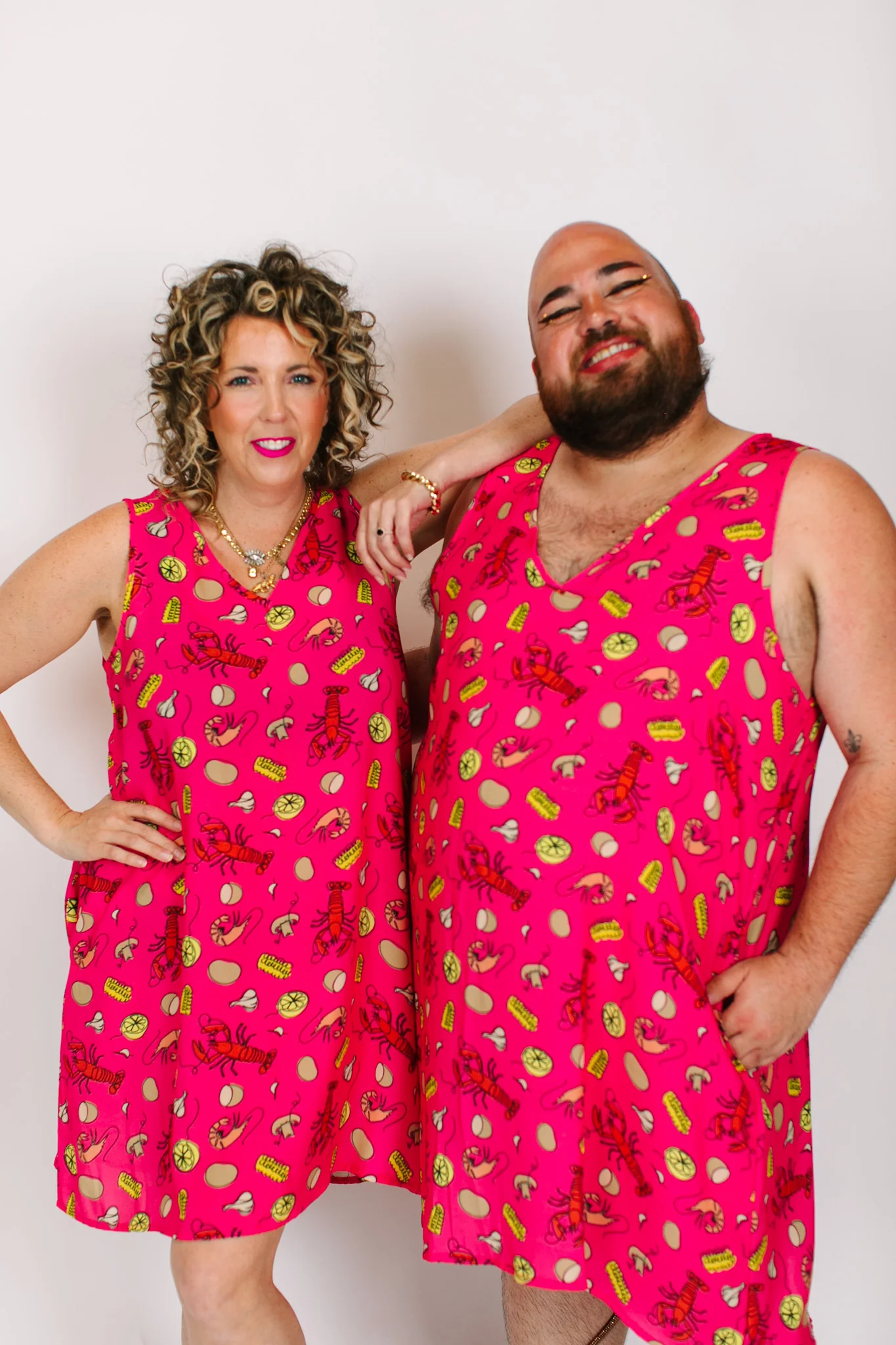 Pink Crawfish Swing Dress - Image 7