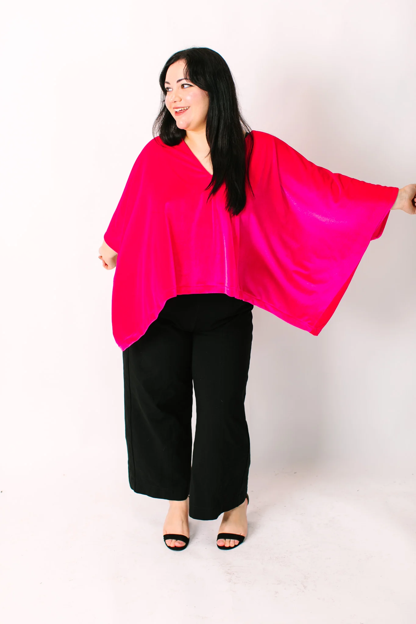 Pink Velvet Tunic