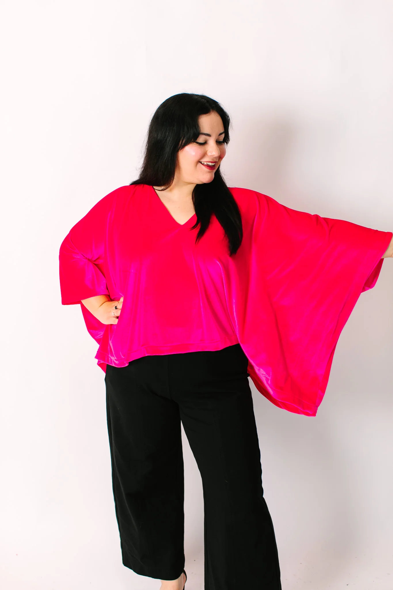 Pink Velvet Tunic - Image 7