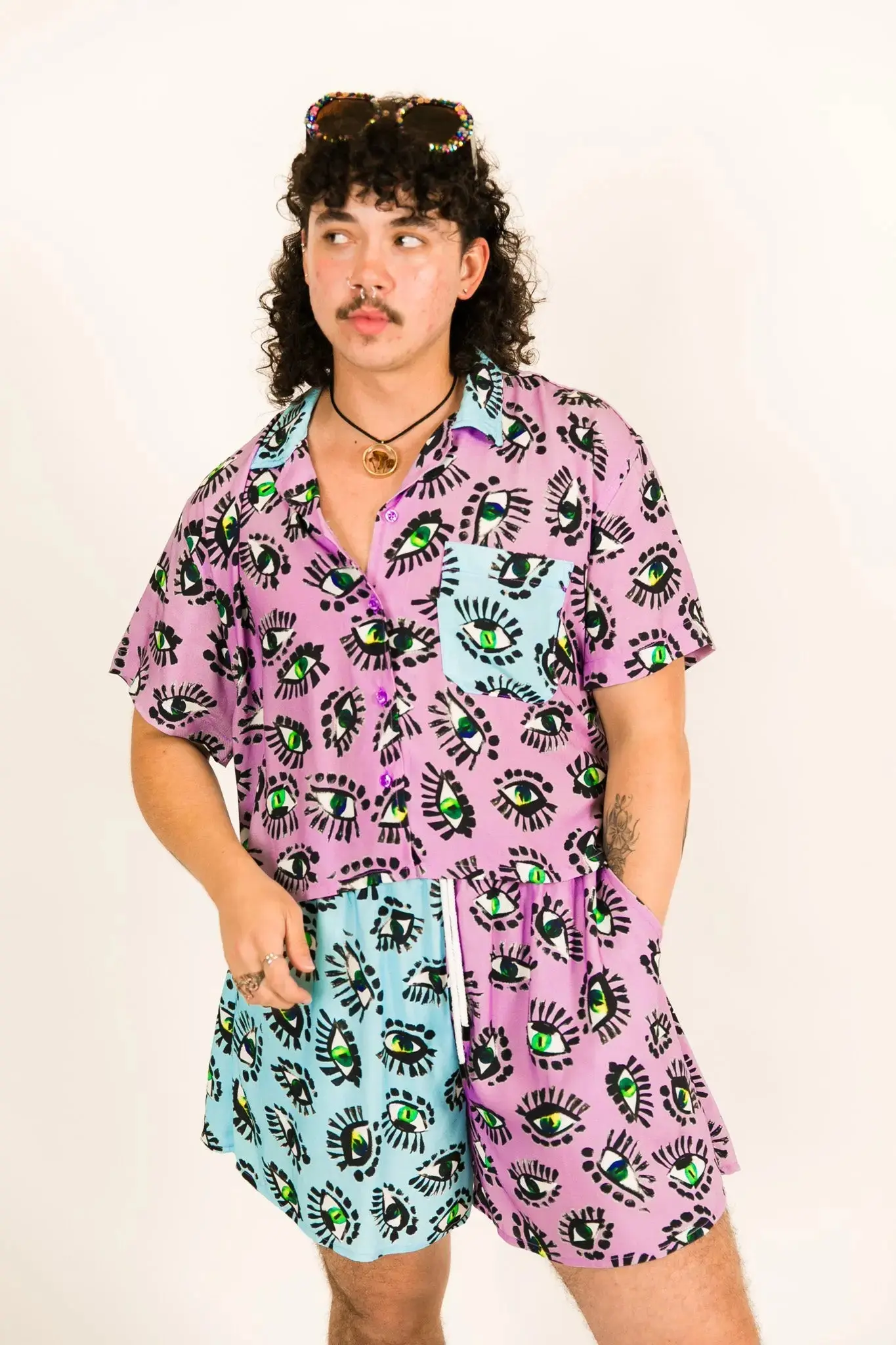 Purple Eyes BADDIE Shirt - Image 10