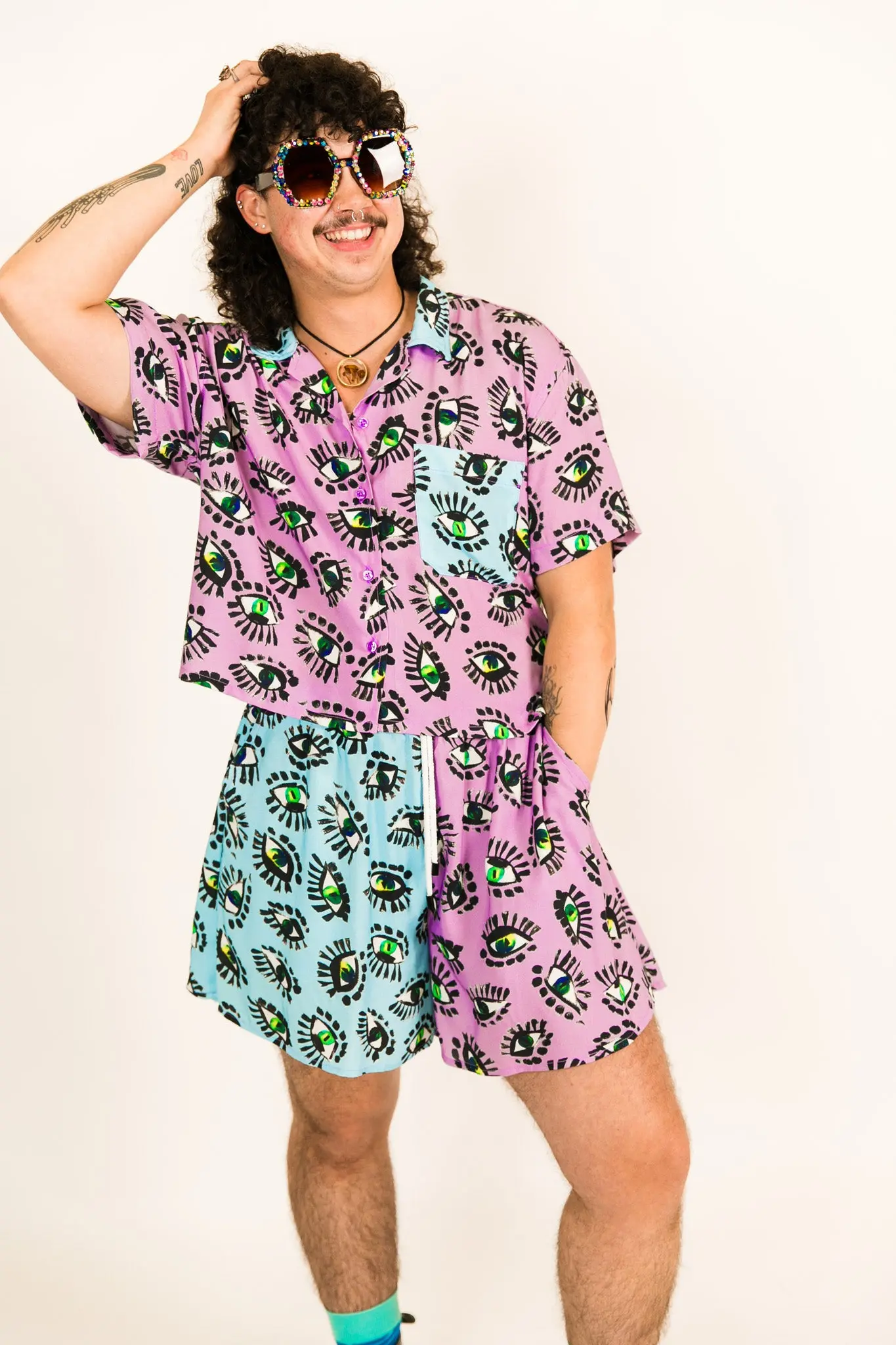 Purple Eyes BADDIE Shirt - Image 12