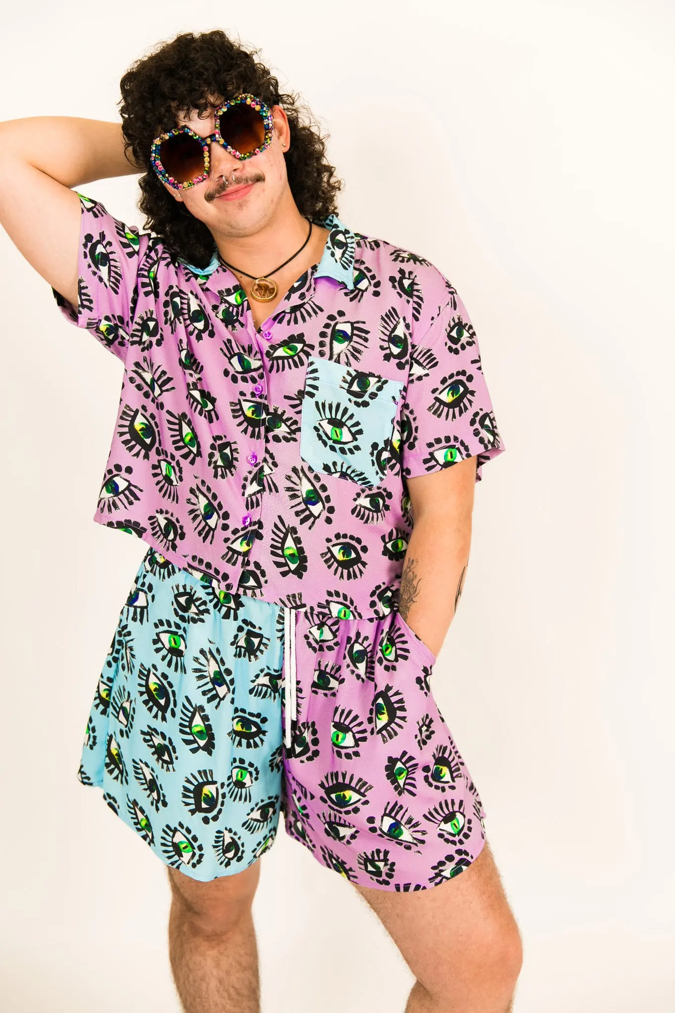 Purple Eyes BADDIE Shirt - Image 14