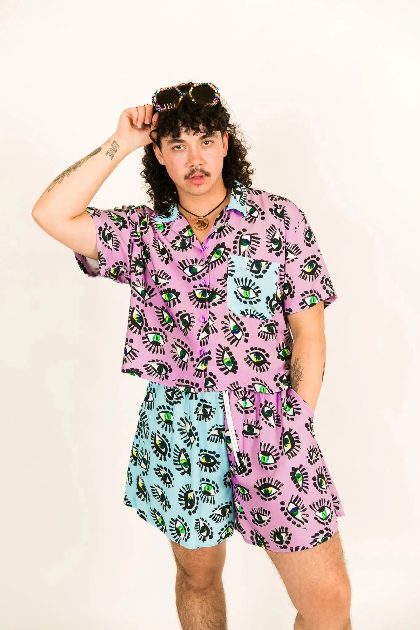 Purple Eyes BADDIE Shirt - Image 3