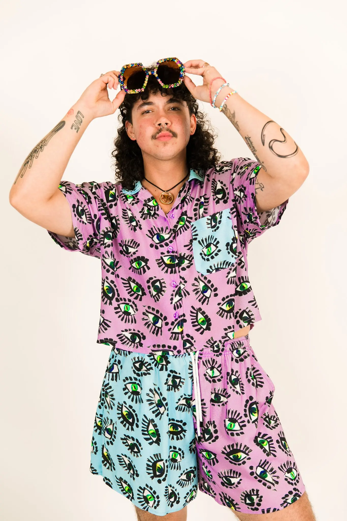 Purple Eyes BADDIE Shirt - Image 9