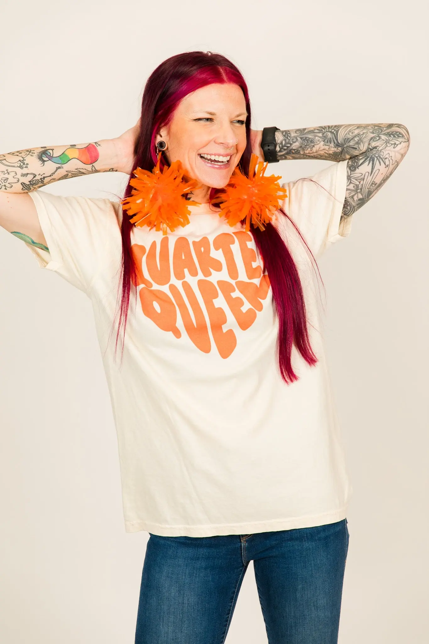 Quarter Queen Adult T-shirt - Image 3
