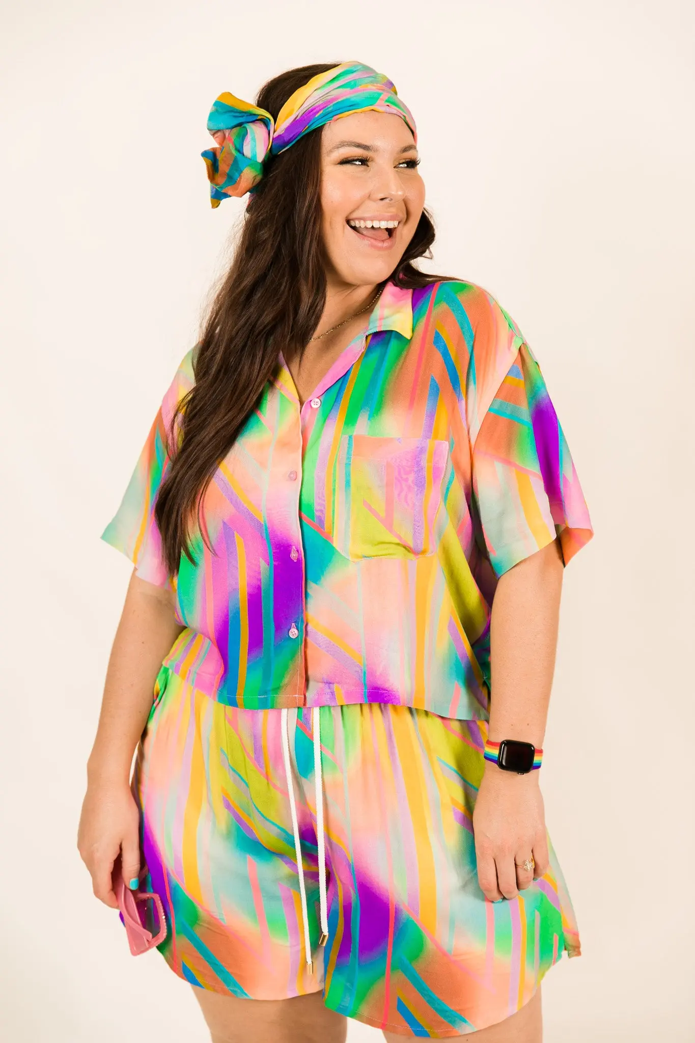 Rainbow BADDIE Shorts - Image 12