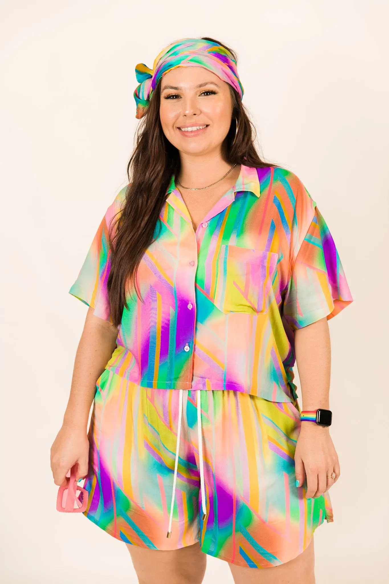 Rainbow BADDIE Shorts - Image 4