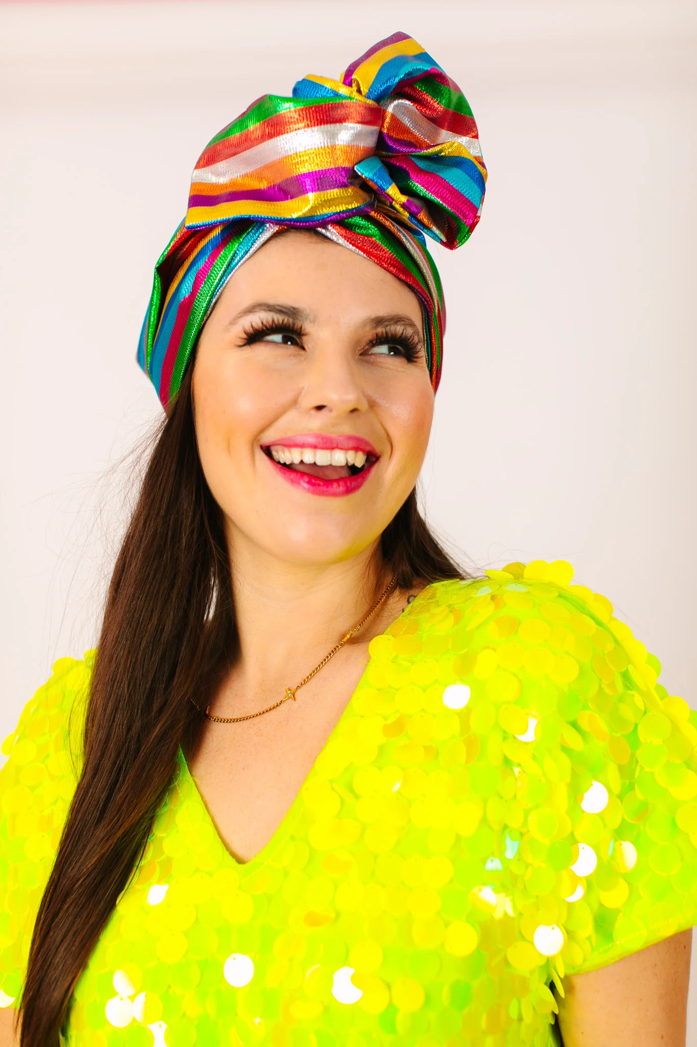Rainbow Metallic Party Wrap - Image 5